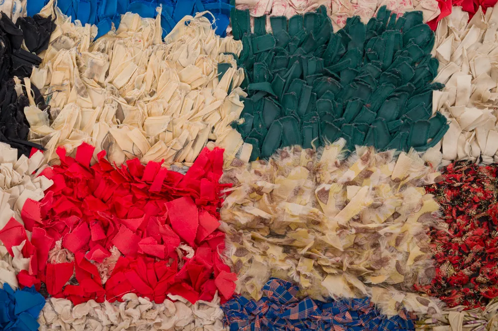 Tapete Berbere Marroquino Boucherouite 280 x 155 cm