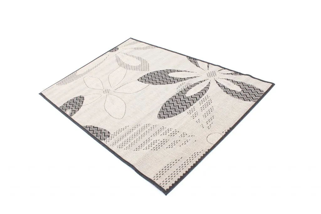 Wiltonmatta - Oregon (svart/sand)