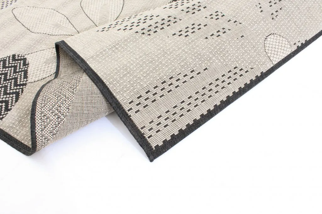 Wiltonmatta - Oregon (svart/sand)