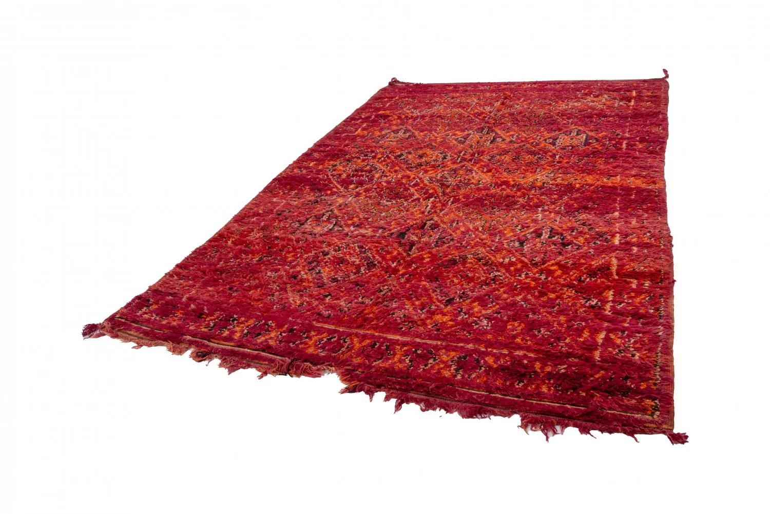 Tapete Kilim Marroquino Azilal 340 x 215 cm