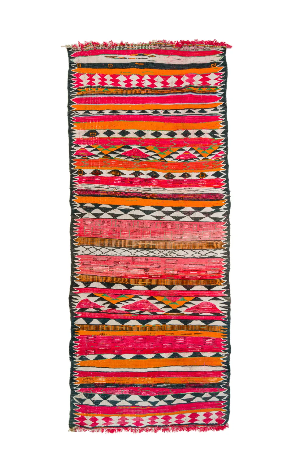 Tapete Berbere Marroquino Boucherouite 150 x 365 cm