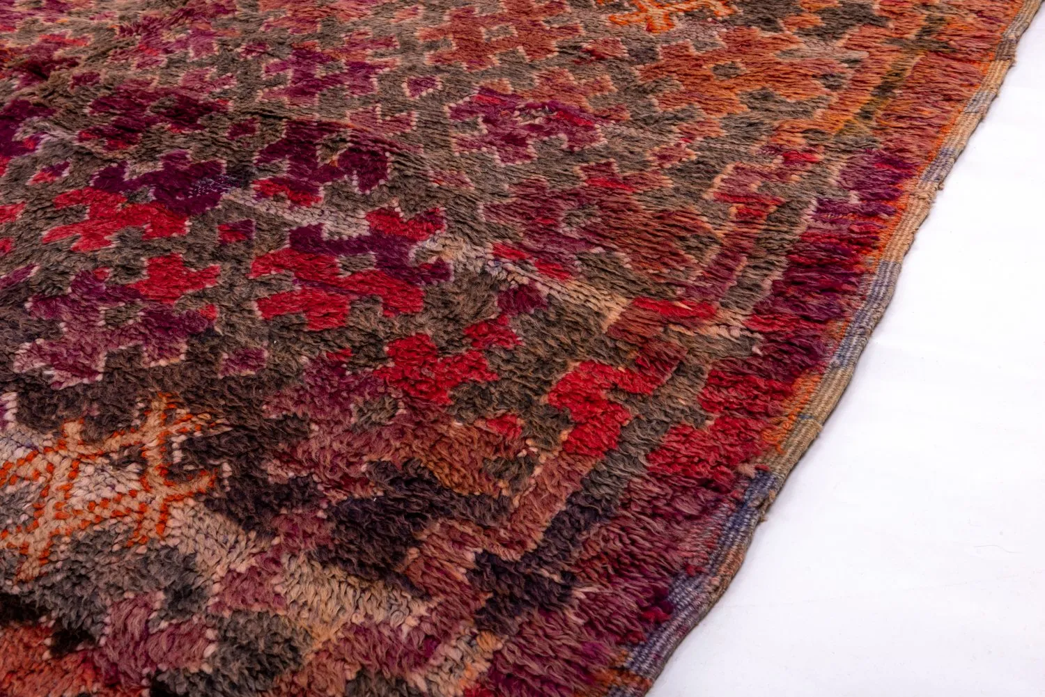 Tapete Kilim Marroquino Azilal 345 x 195 cm