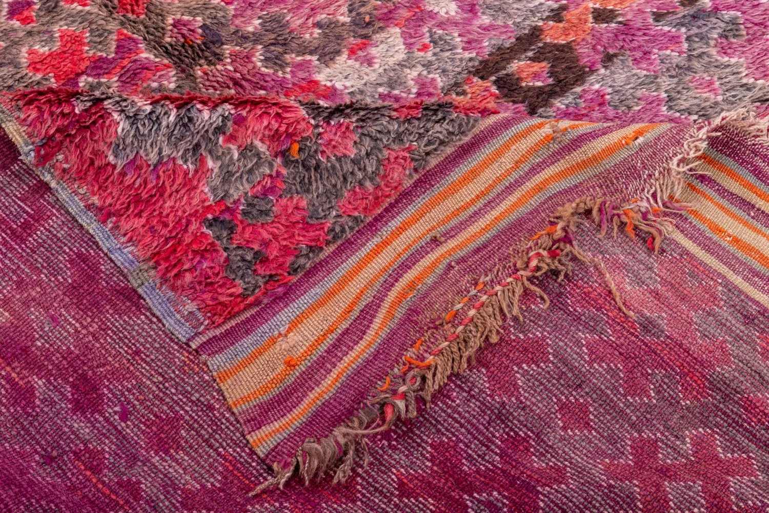 Tapete Kilim Marroquino Azilal 345 x 195 cm
