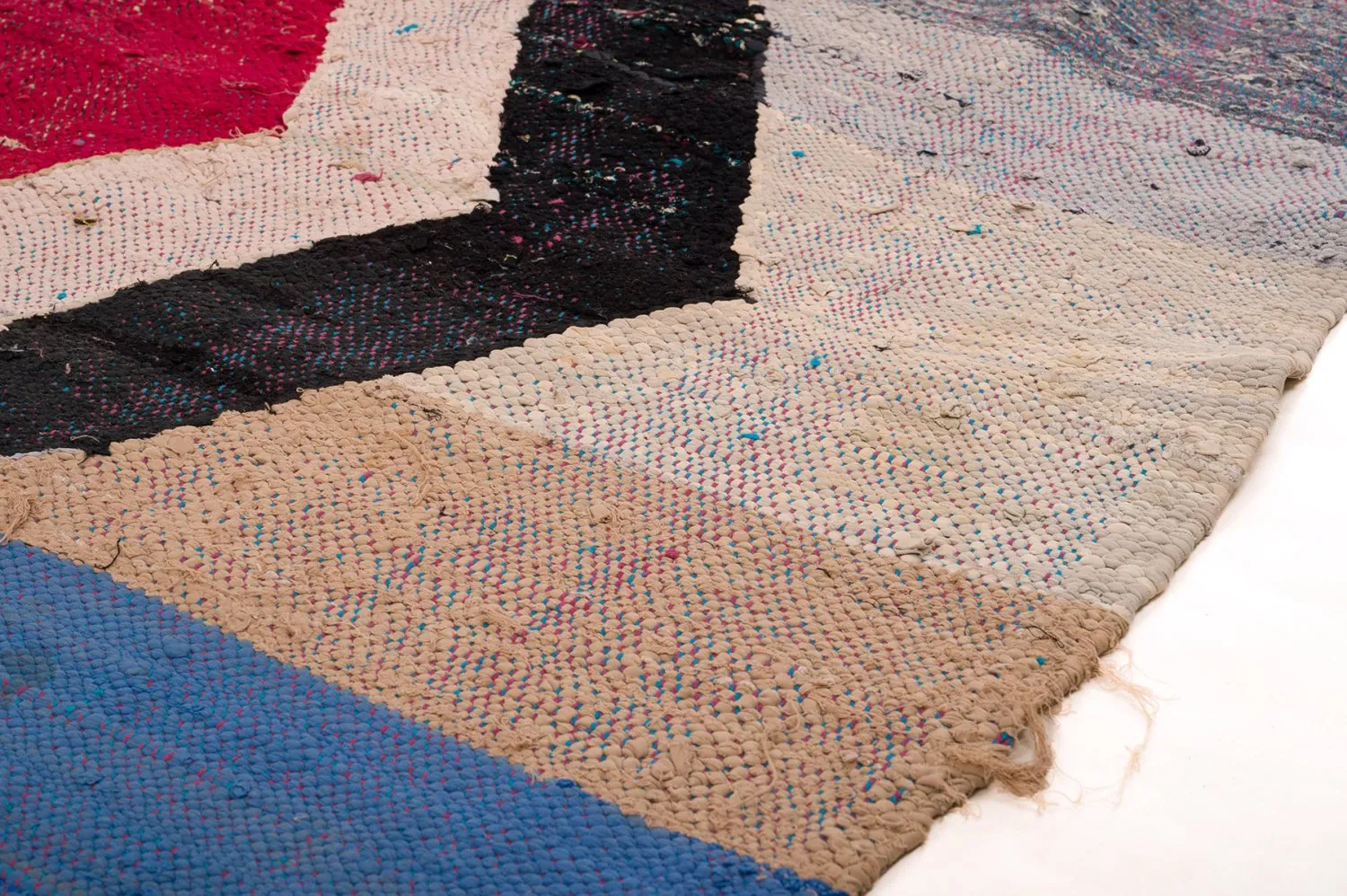 Tapete Berbere Marroquino Boucherouite 145 x 265 cm