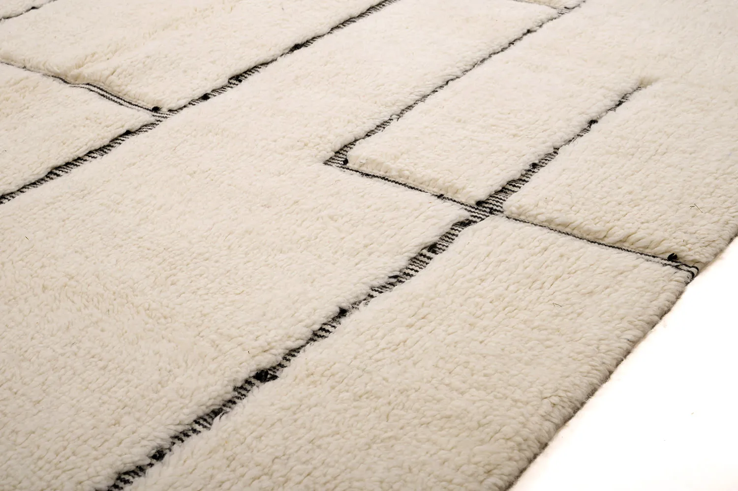 Tapete Kilim Marroquino Beni Ourain 200 x 315 cm