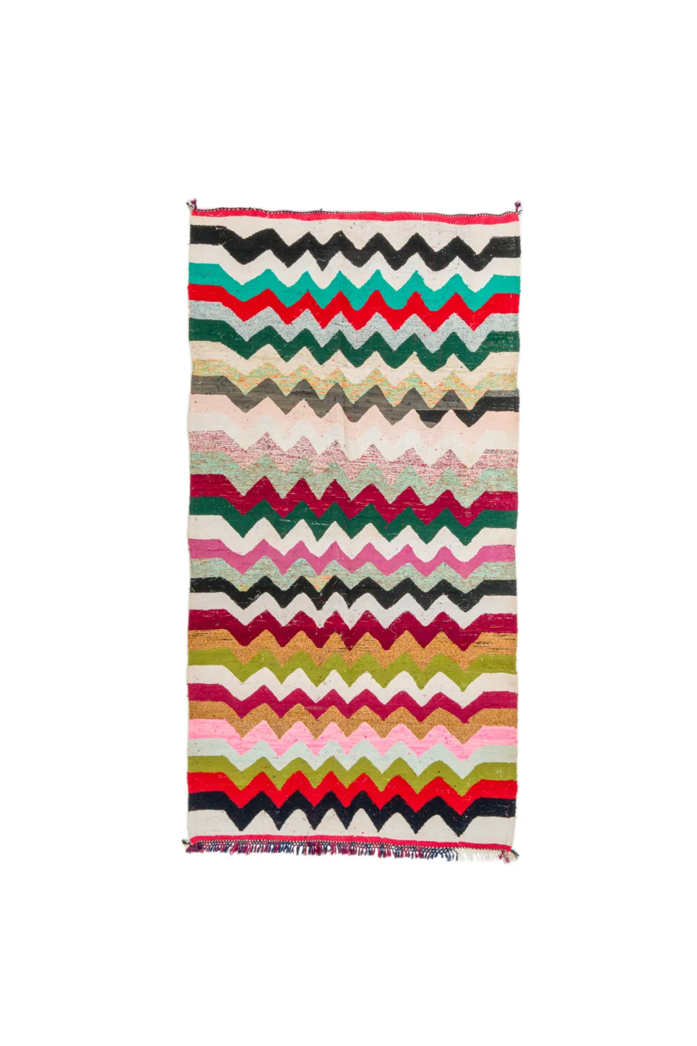 Tapete Berbere Marroquino Boucherouite 120 x 235 cm