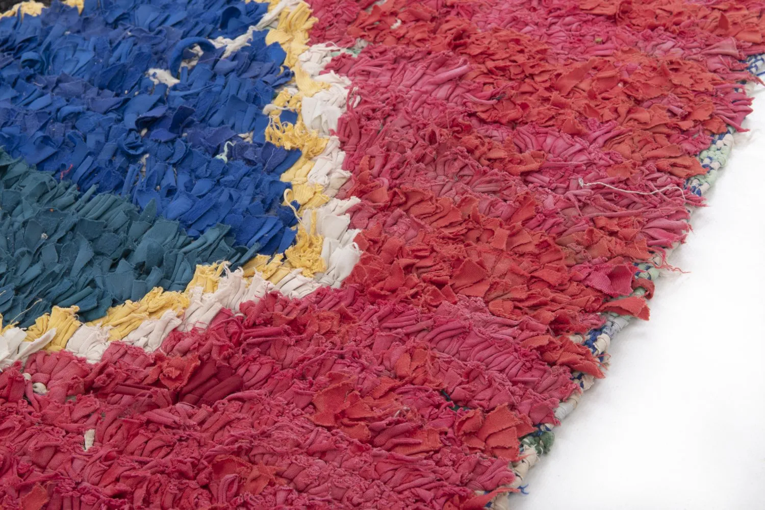 Tapete Berbere Marroquino Boucherouite 250 x 120 cm