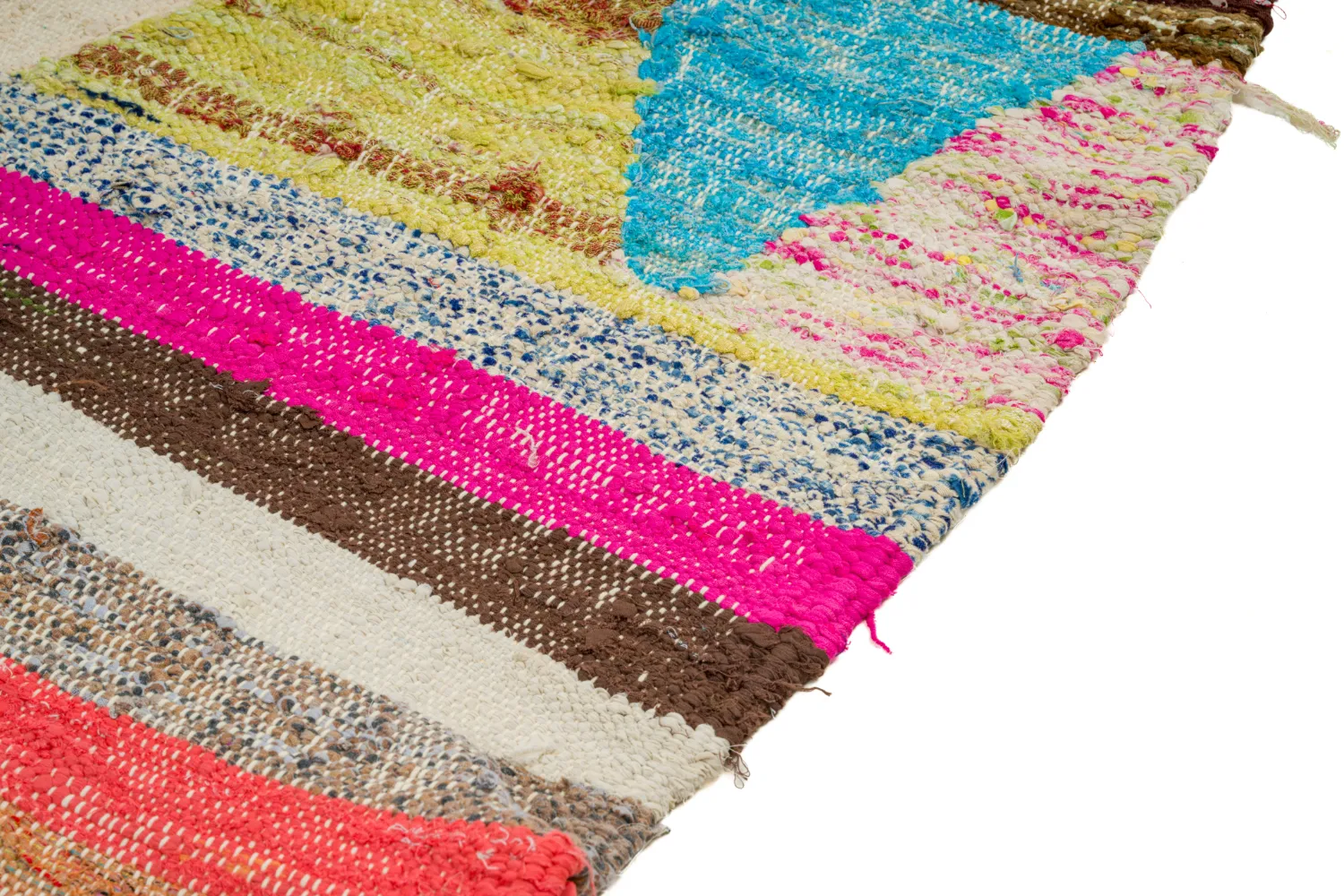 Tapete Berbere Marroquino Boucherouite 145 x 260 cm