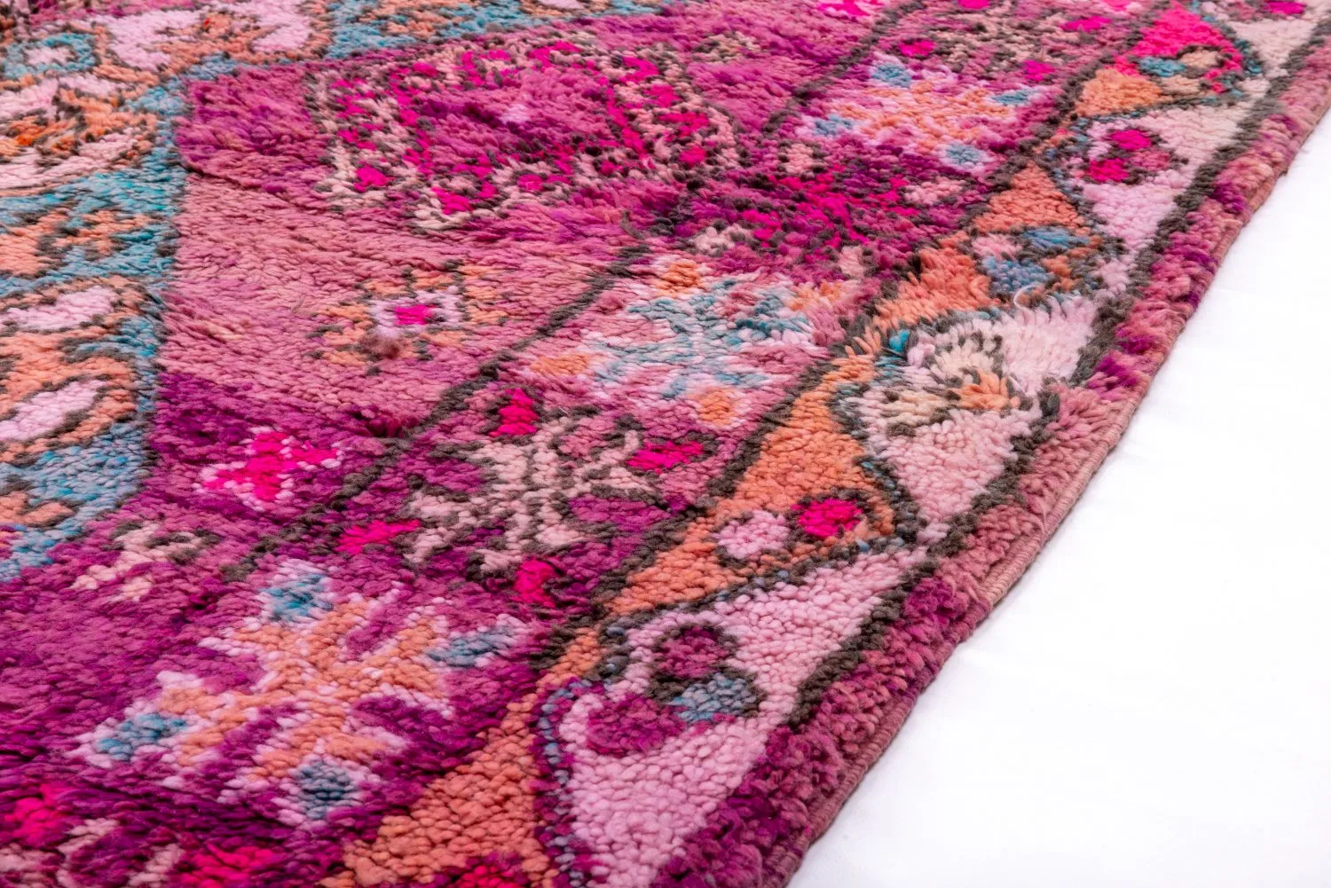 Tapete Kilim Marroquino Azilal 305 x 195 cm