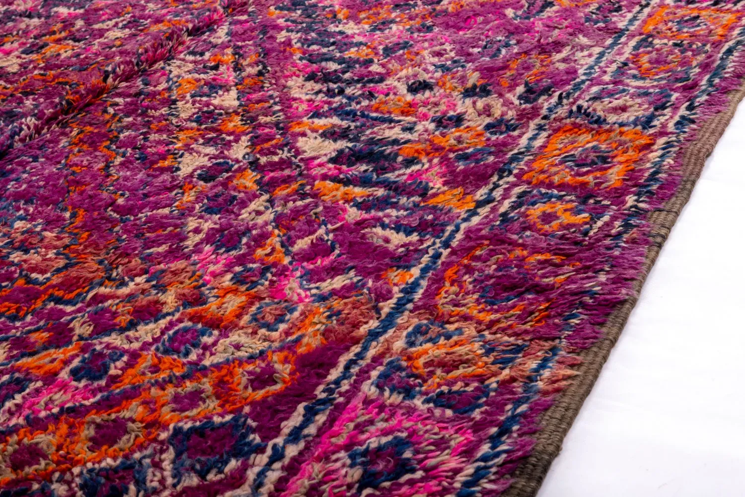 Tapete Kilim Marroquino Azilal 390 x 165 cm