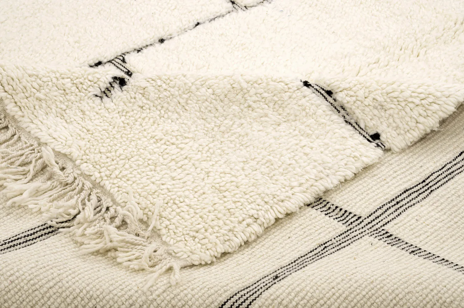 Tapete Kilim Marroquino Beni Ourain 210 x 295 cm