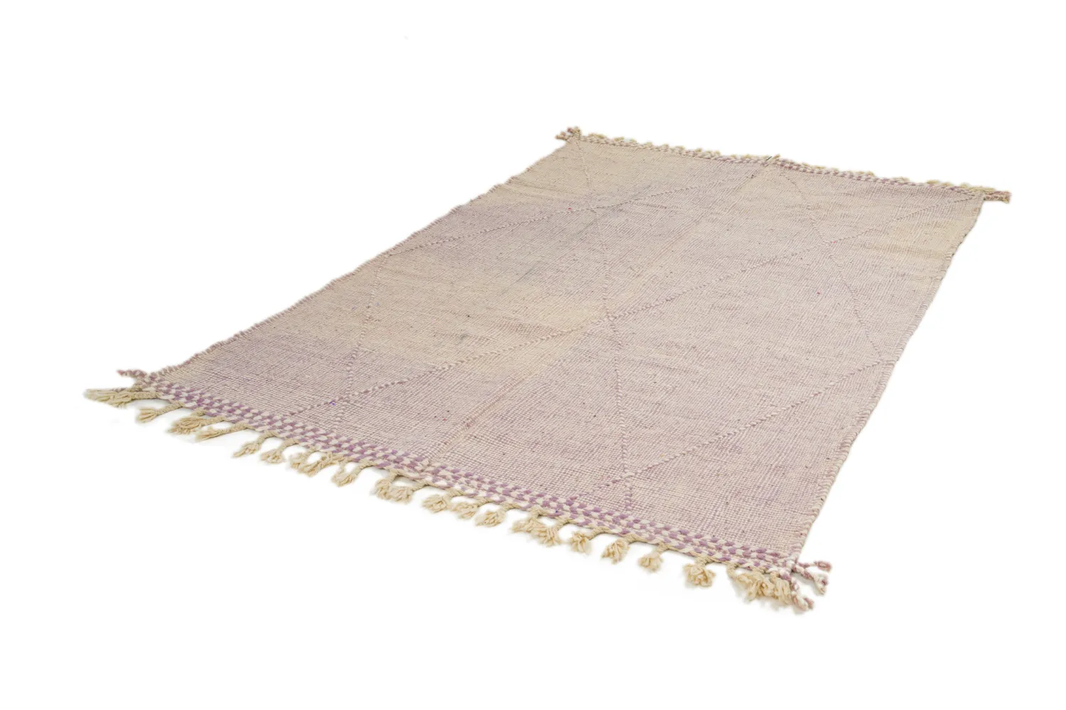 Tapete Berbere Marroquino Boucherouite 165 x 260 cm