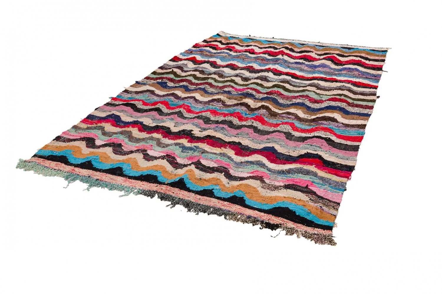 Tapete Berbere Marroquino Boucherouite 170 x 270 cm