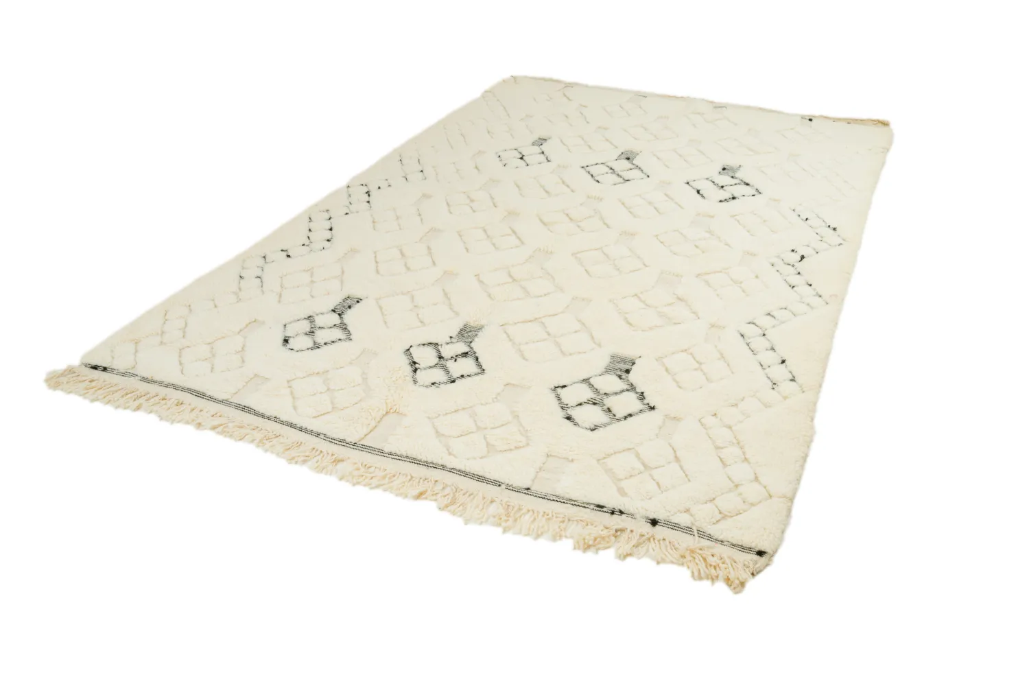 Tapete Kilim Marroquino Beni Ourain 160 x 260 cm