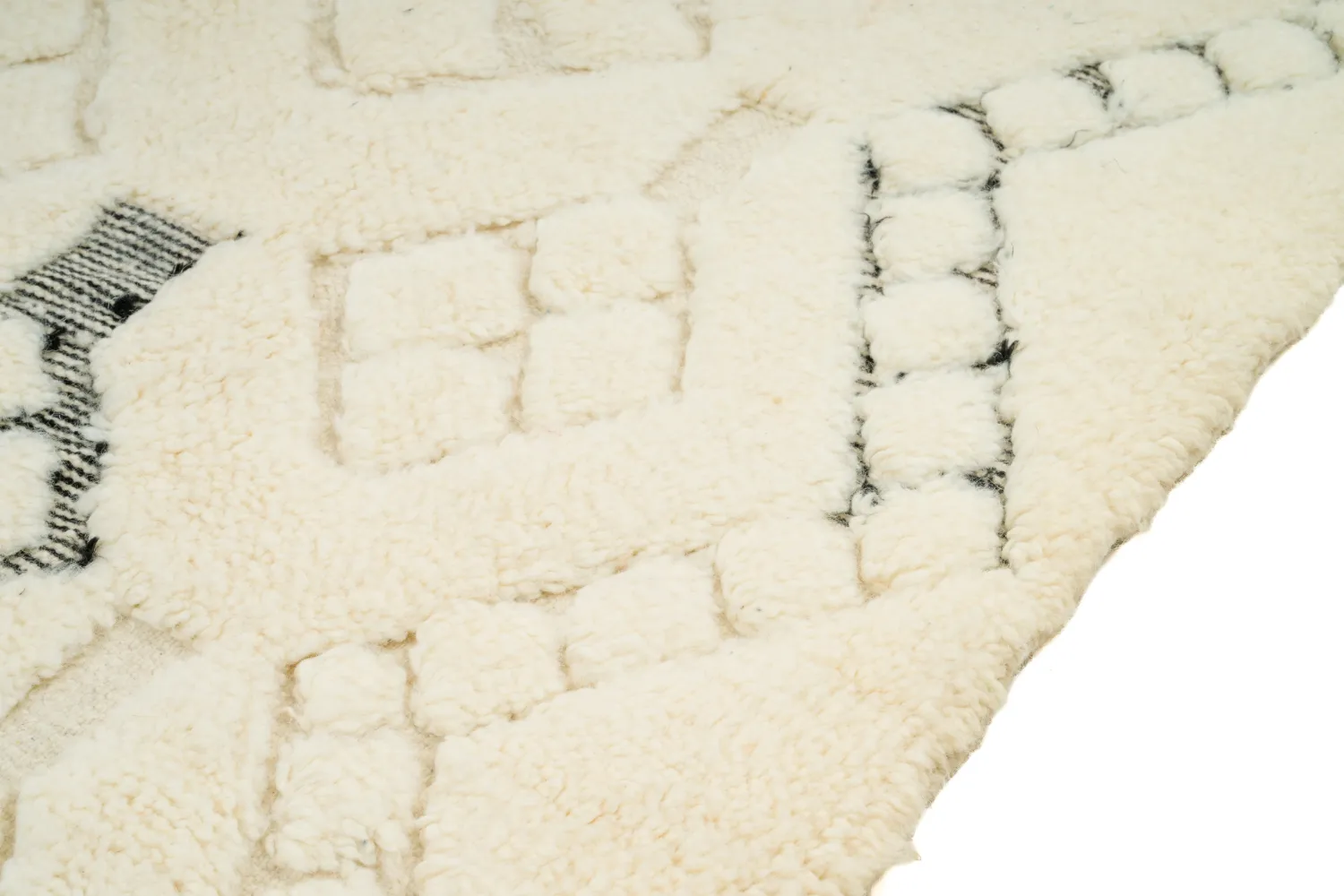 Tapete Kilim Marroquino Beni Ourain 160 x 260 cm