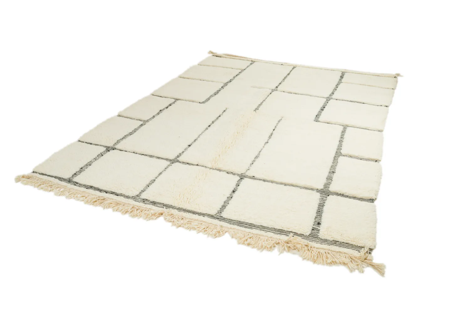 Tapete Kilim Marroquino Beni Ourain 200 x 295 cm