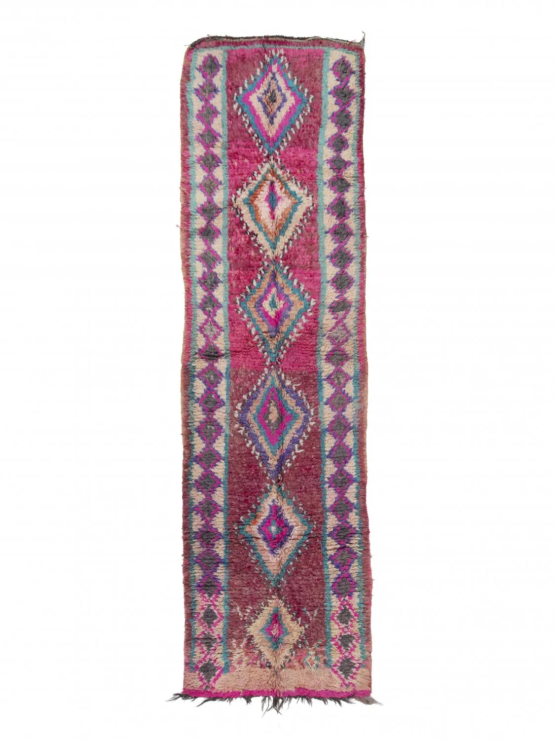 Tapete Kilim Marroquino Azilal 400 x 110 cm