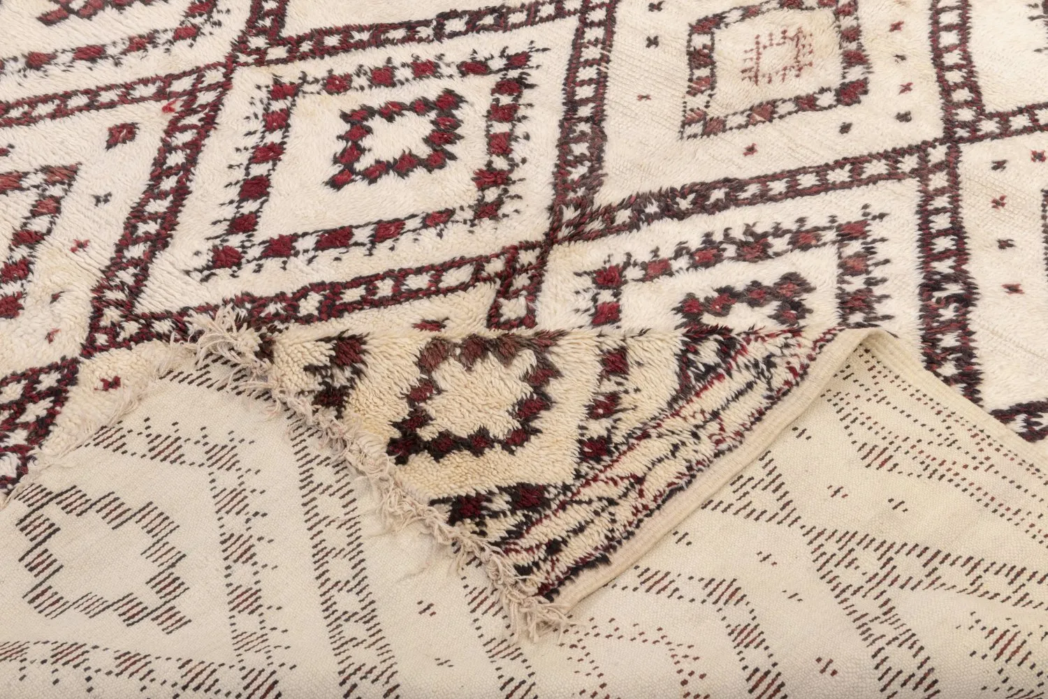 Tapete Kilim Marroquino Azilal 285 x 195 cm