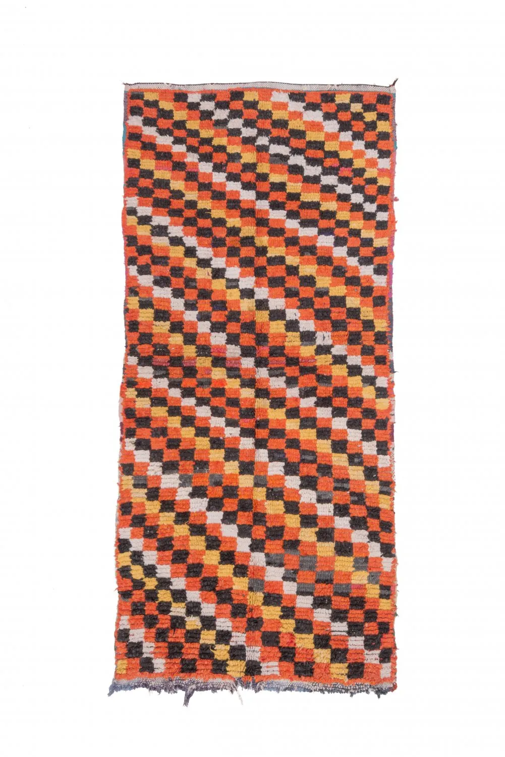 Tapete Berbere Marroquino Boucherouite 240 x 110 cm