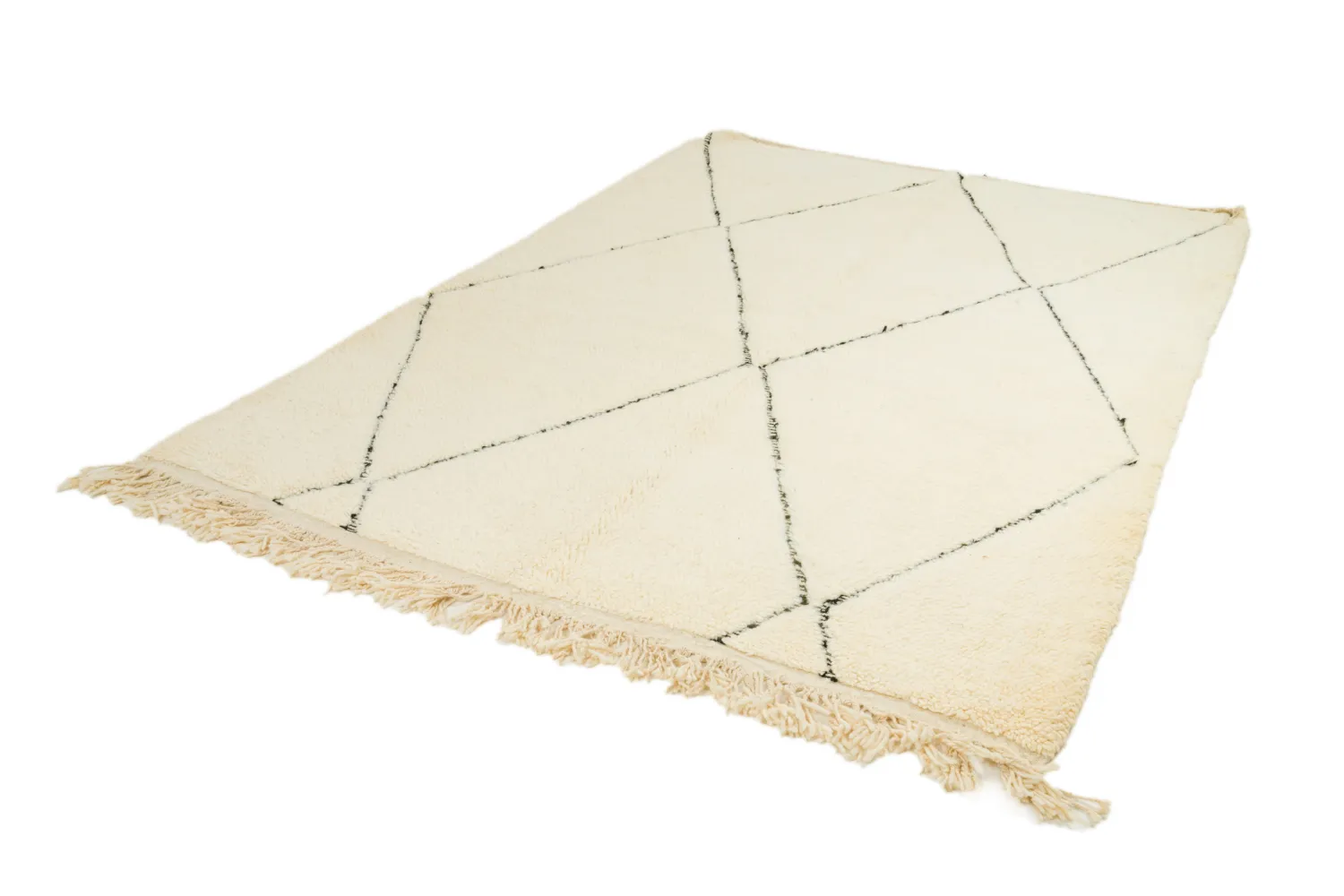 Tapete Kilim Marroquino Beni Ourain 155 x 250 cm