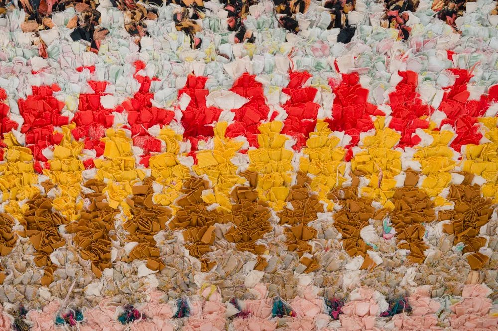 Tapete Berbere Marroquino Boucherouite 250 x 160 cm