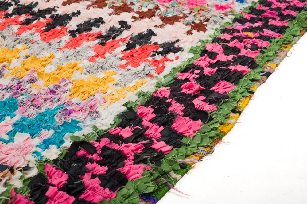 Tapete Berbere Marroquino Boucherouite 250 x 160 cm