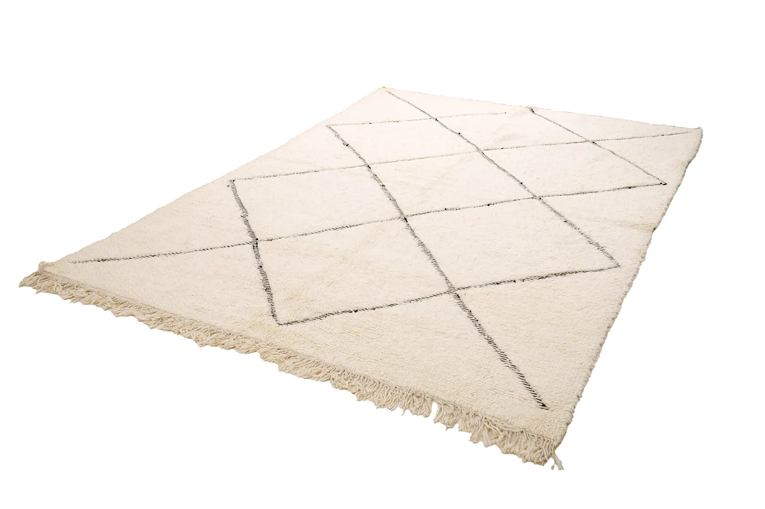 Tapete Kilim Marroquino Beni Ourain 190 x 285 cm