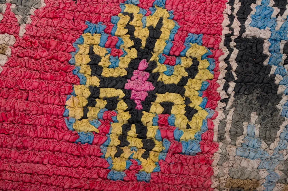 Tapete Berbere Marroquino Boucherouite 275 x 130 cm