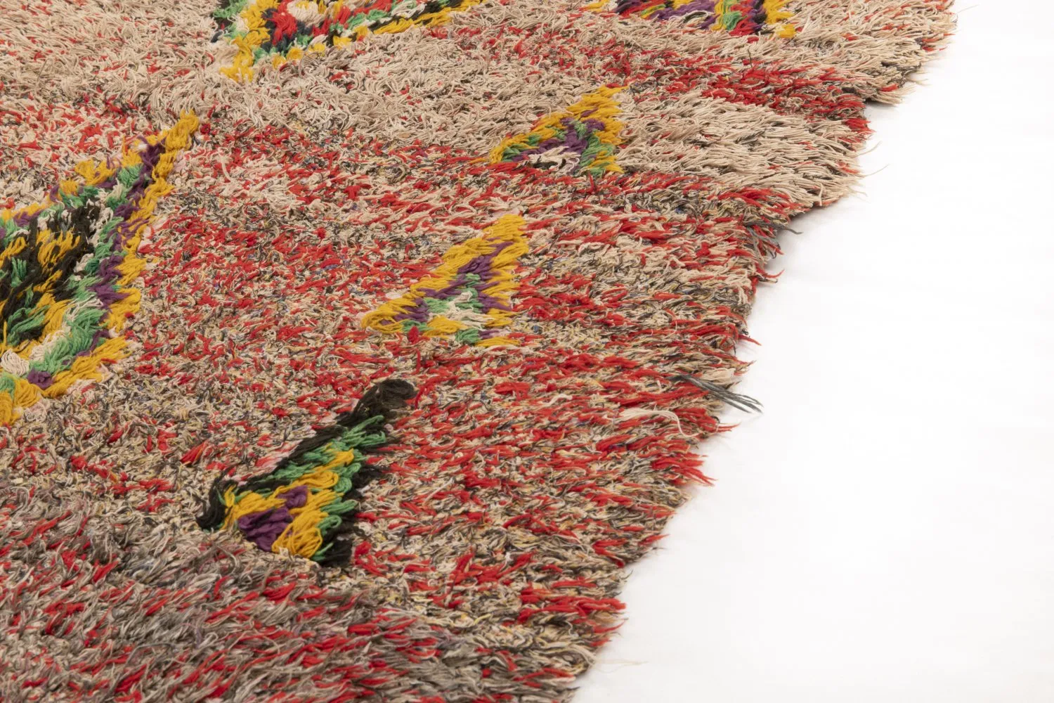 Tapete Berbere Marroquino Boucherouite 230 x 80 cm