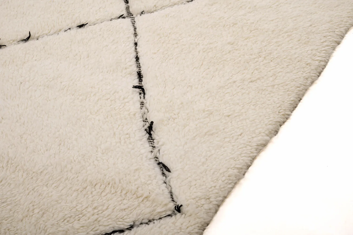 Tapete Kilim Marroquino Beni Ourain 195 x 305 cm