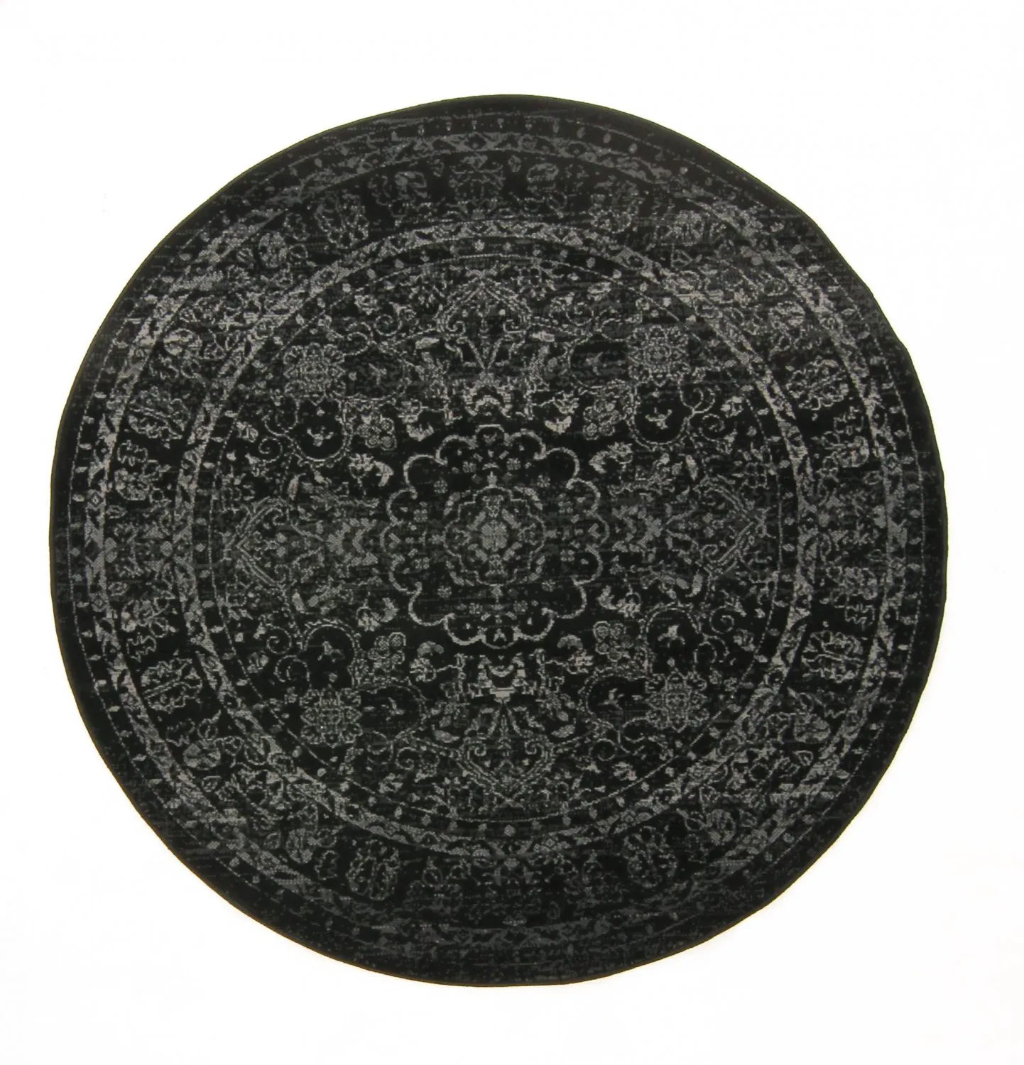 Tapete redondo - Peking Noble (preto)