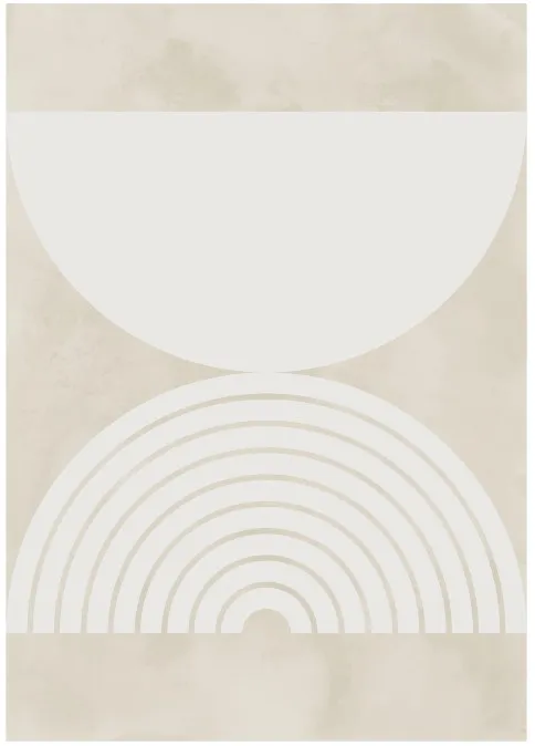 Tapete Wilton - Pau (bege/branco)