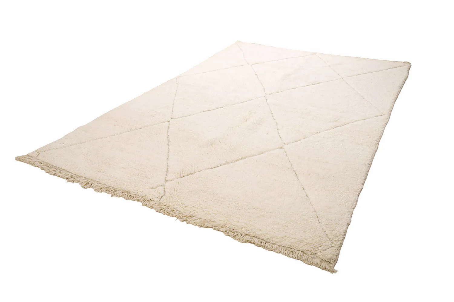 Tapete Kilim Marroquino Beni Ourain 195 x 325 cm