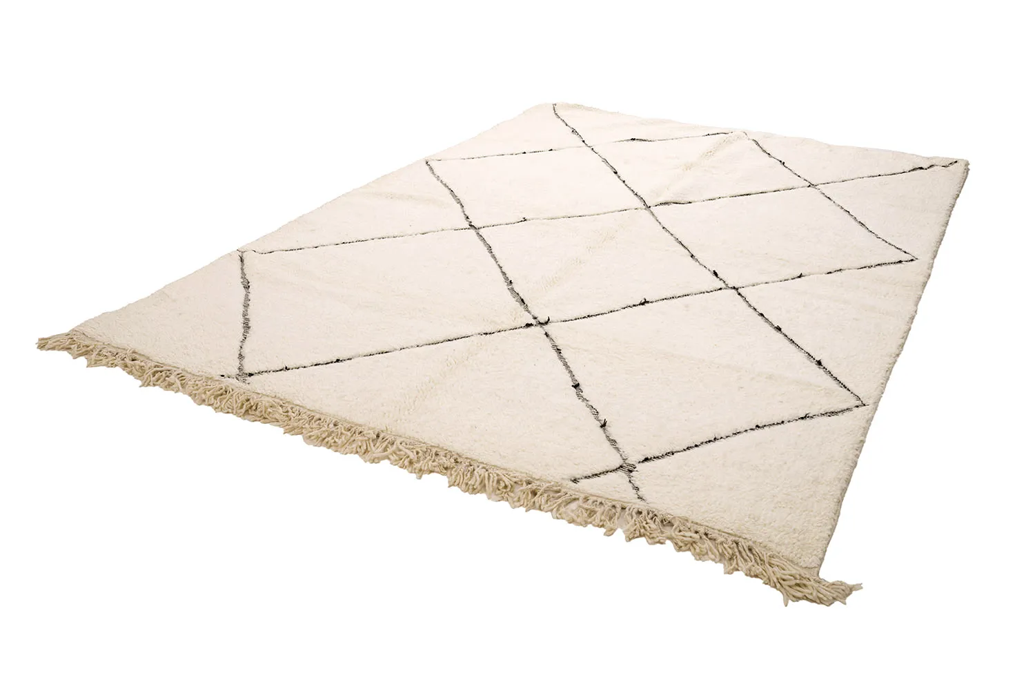 Tapete Kilim Marroquino Beni Ourain 210 x 305 cm