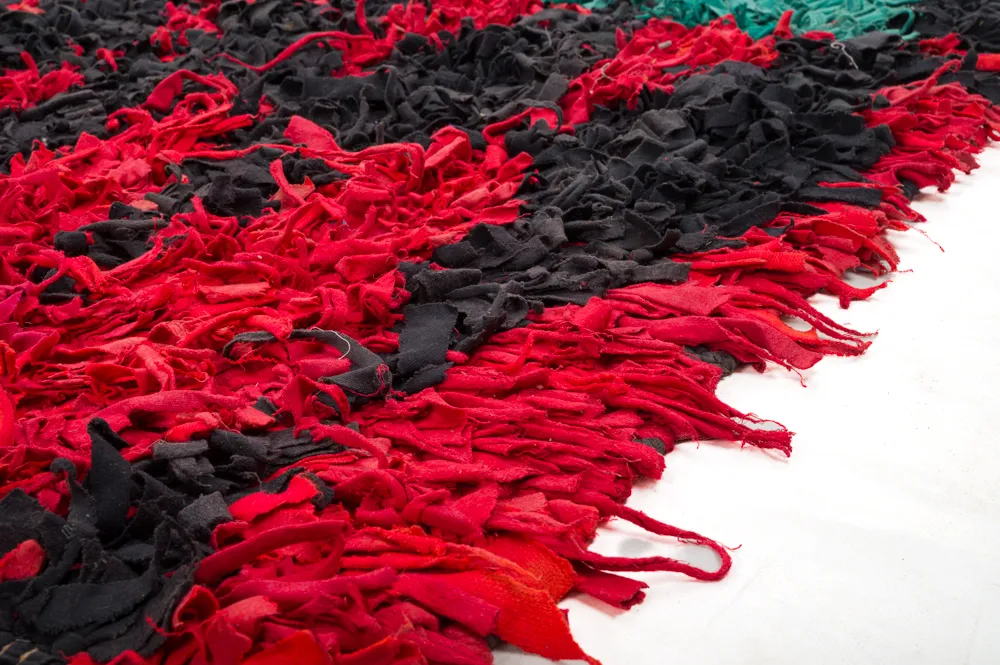 Tapete Berbere Marroquino Boucherouite 285 x 160 cm