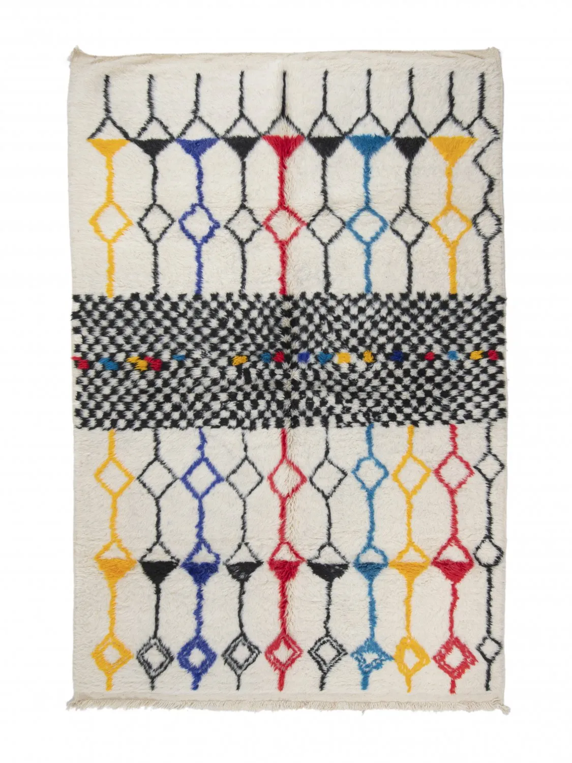 Tapete Kilim Marroquino Azilal 310 x 210 cm