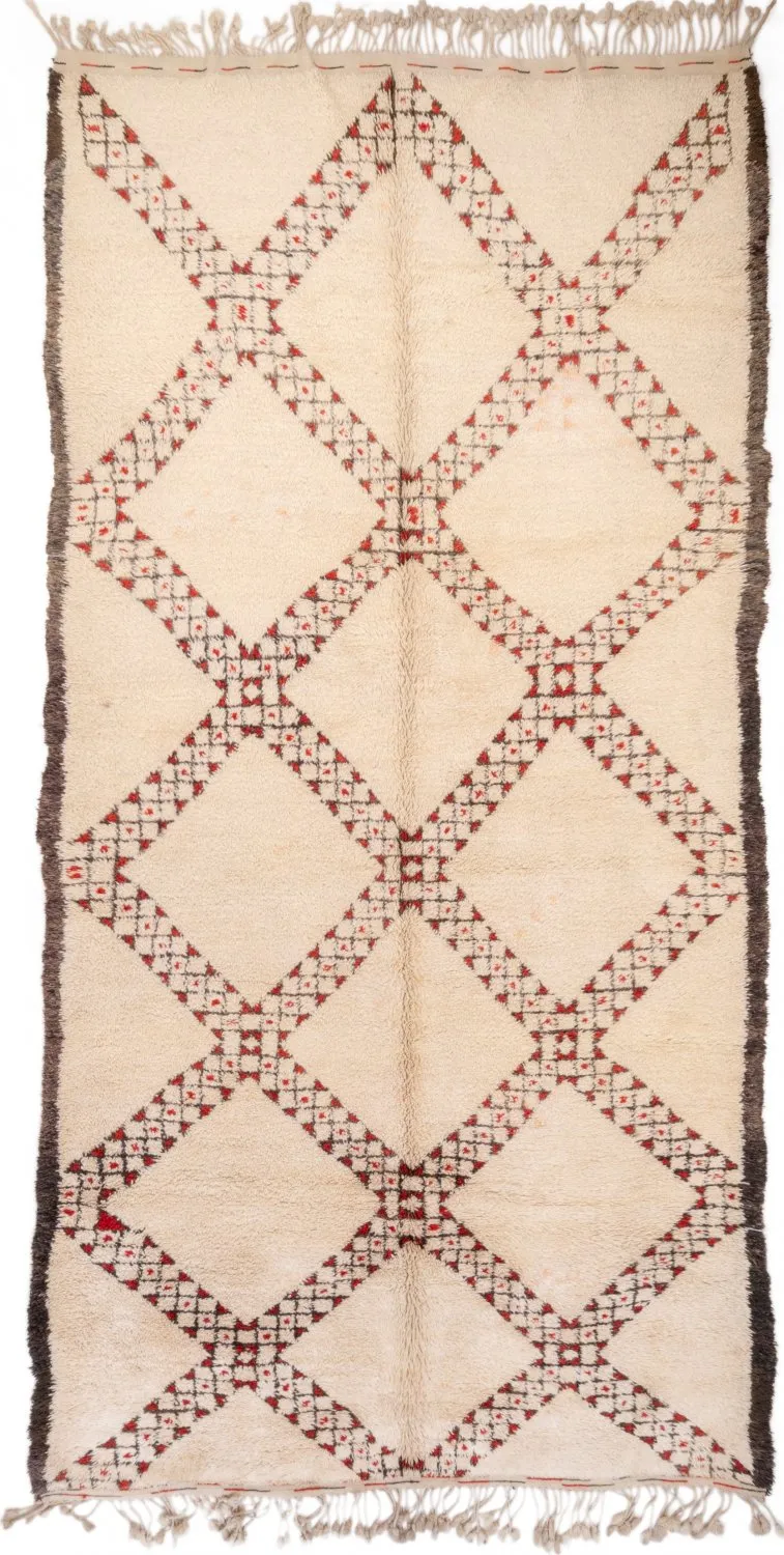 Tapete Kilim Marroquino Azilal 370 x 190 cm