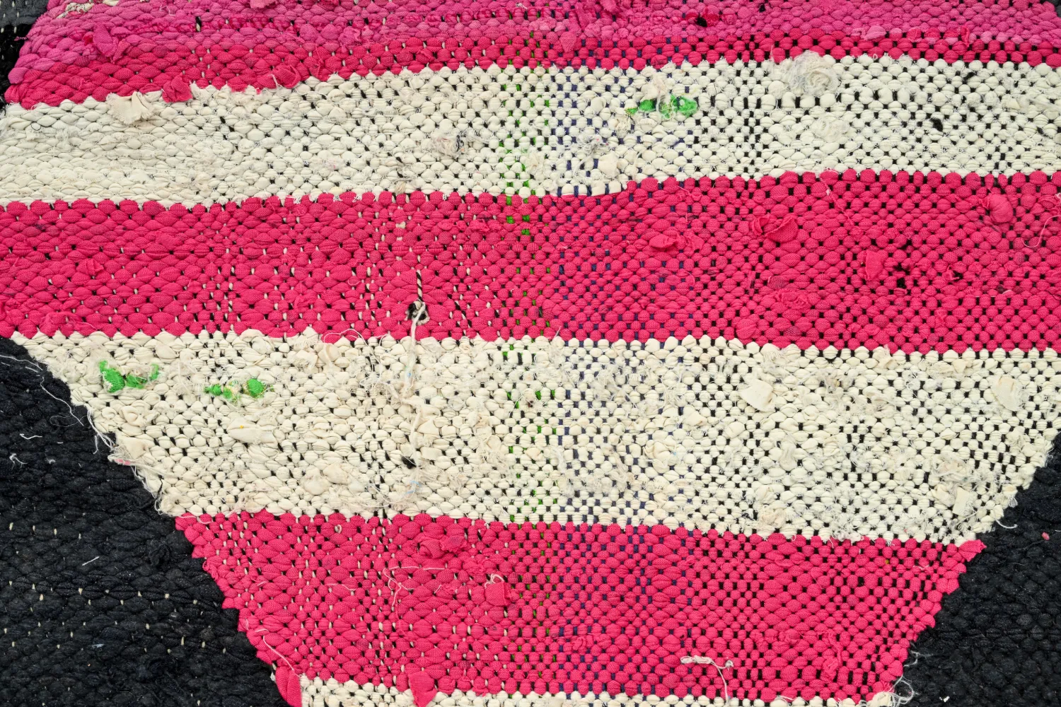 Tapete Berbere Marroquino Boucherouite 130 x 265 cm