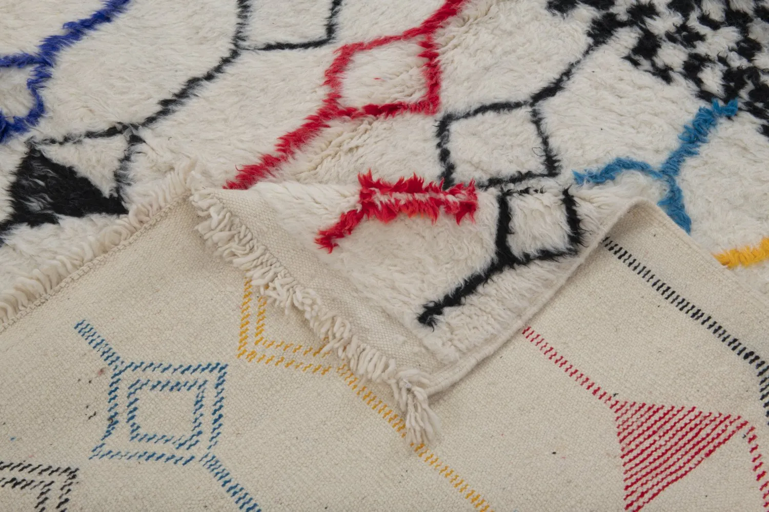 Tapete Kilim Marroquino Azilal 310 x 210 cm