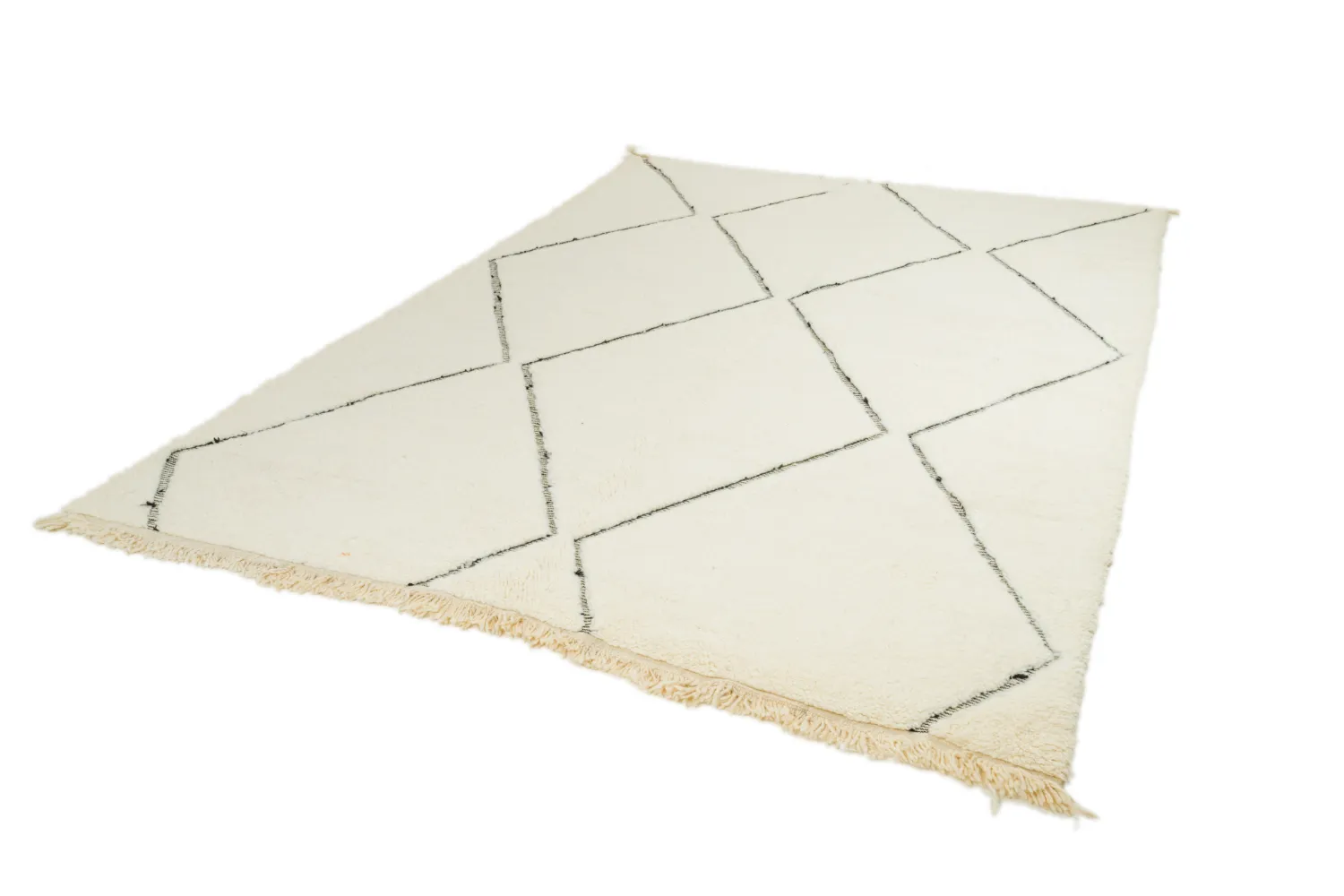 Tapete Kilim Marroquino Beni Ourain 205 x 295 cm