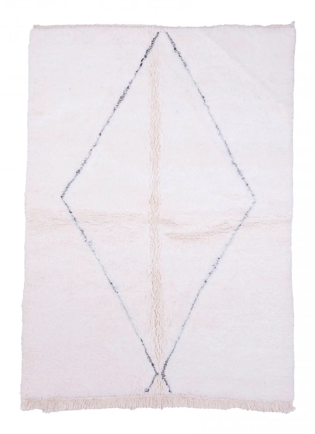 Tapete Kilim Marroquino Beni Ourain 200 x 145 cm
