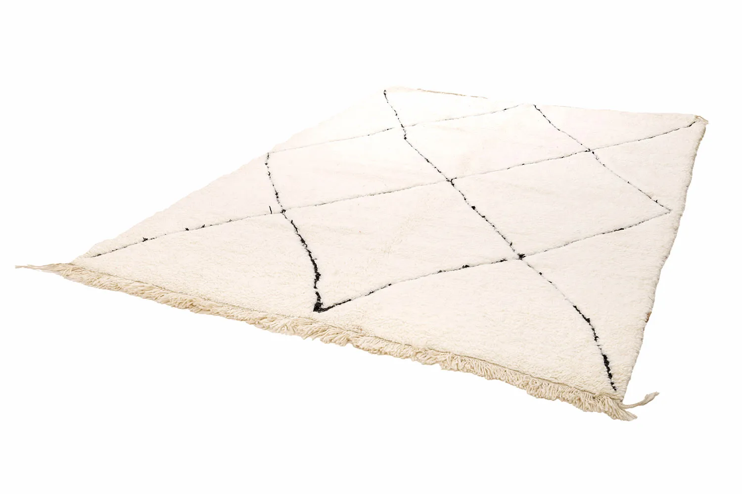 Tapete Kilim Marroquino Beni Ourain 205 x 290 cm