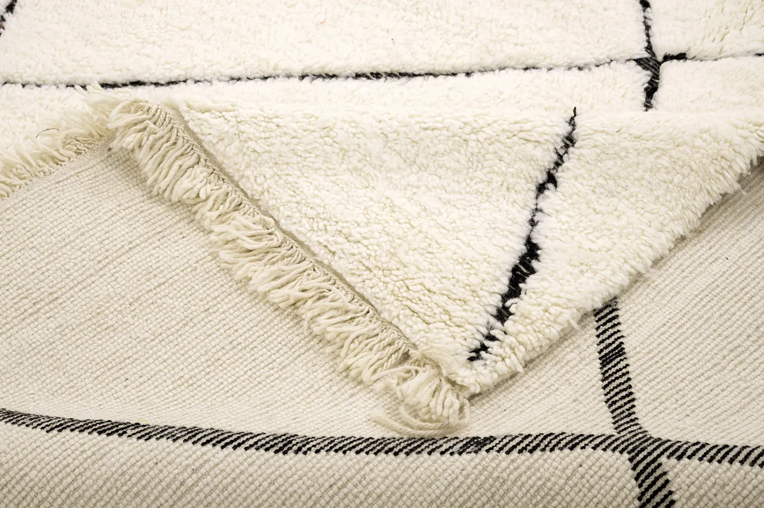 Tapete Kilim Marroquino Beni Ourain 205 x 290 cm