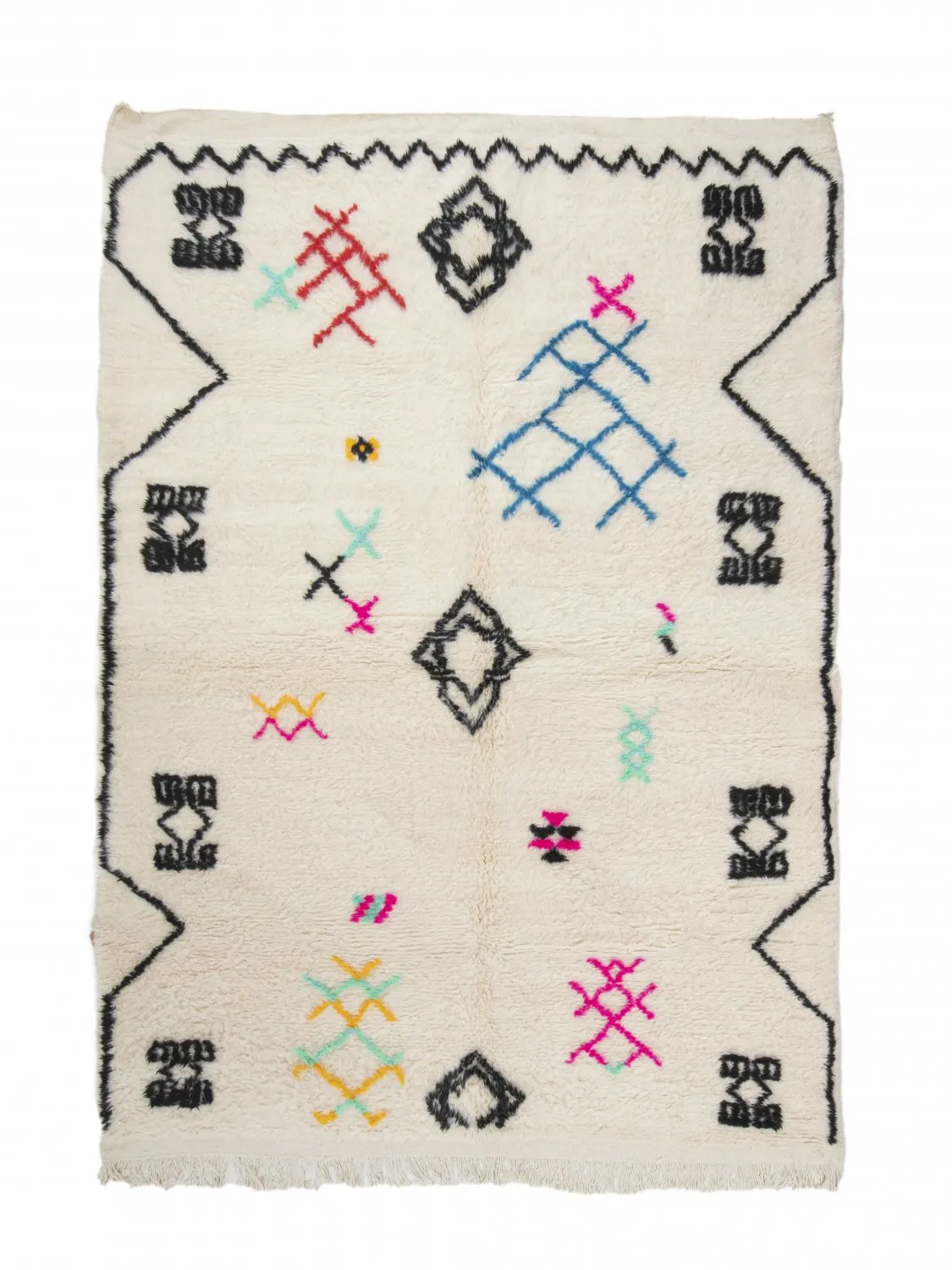 Tapete Kilim Marroquino Azilal 290 x 200 cm
