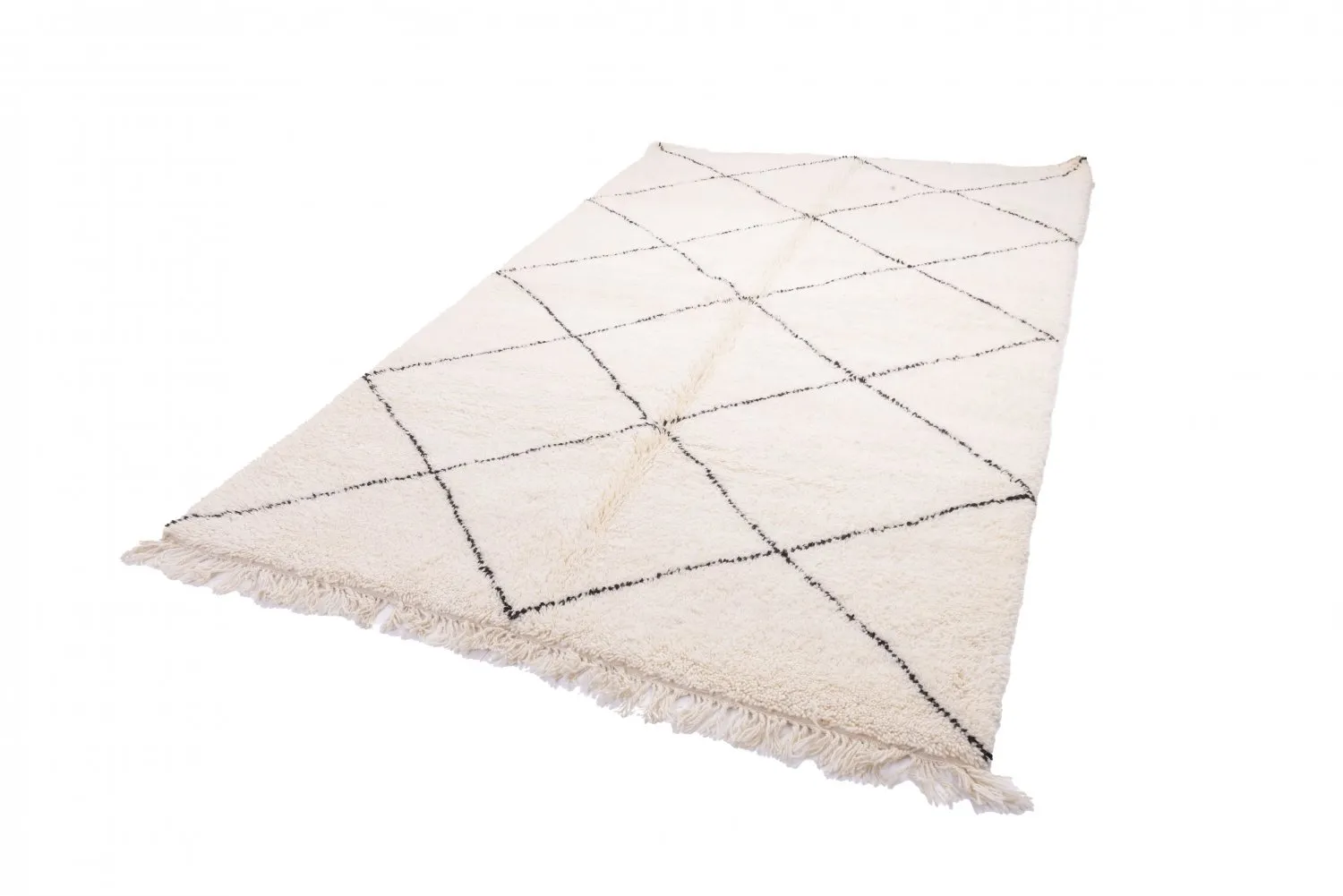 Tapete Kilim Marroquino Beni Ourain 315 x 190 cm