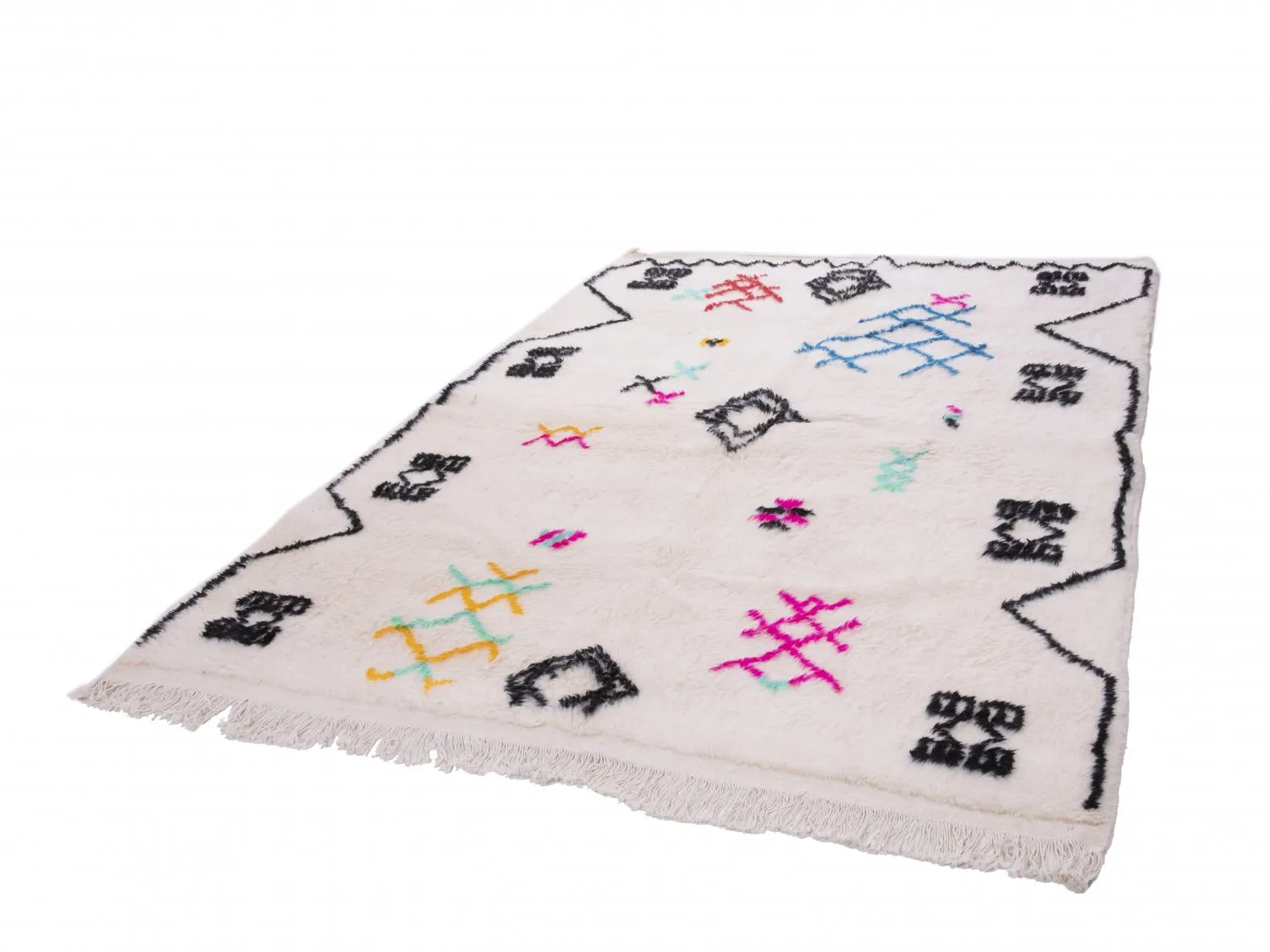 Tapete Kilim Marroquino Azilal 290 x 200 cm