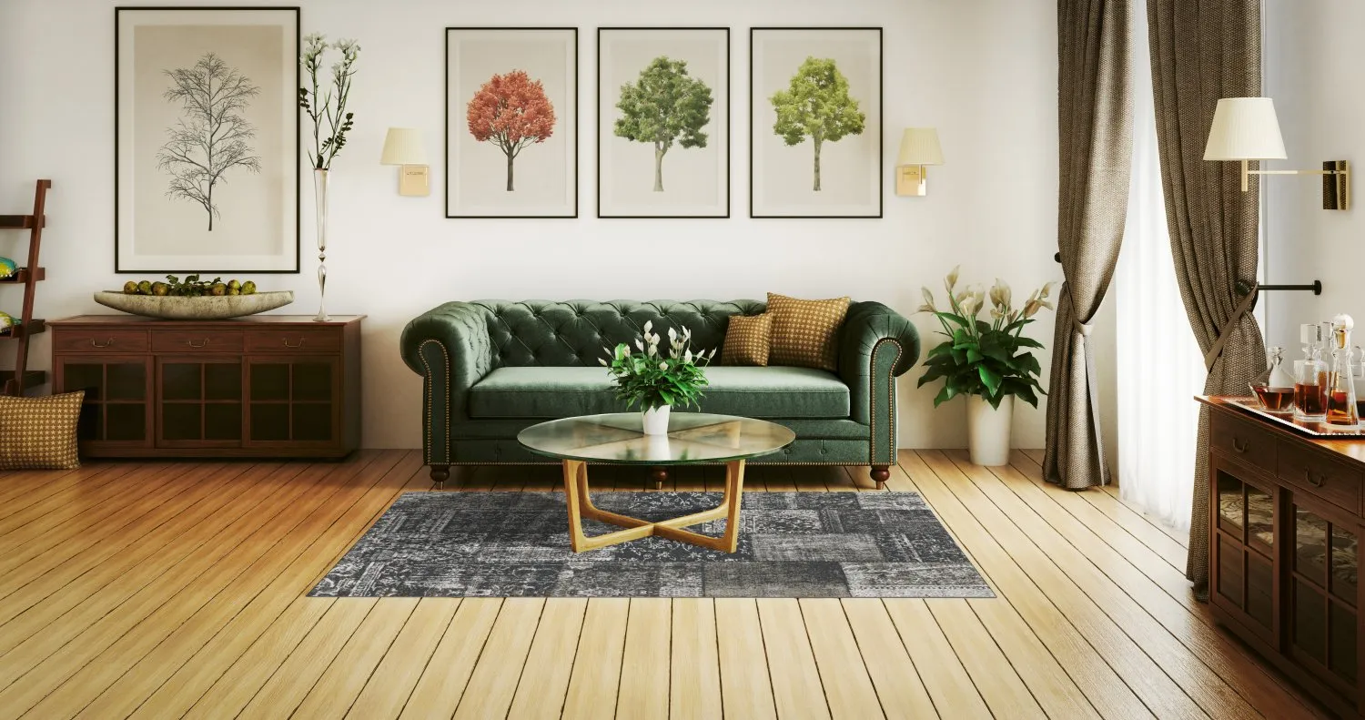 Tapete Wilton - Villani (antracite)