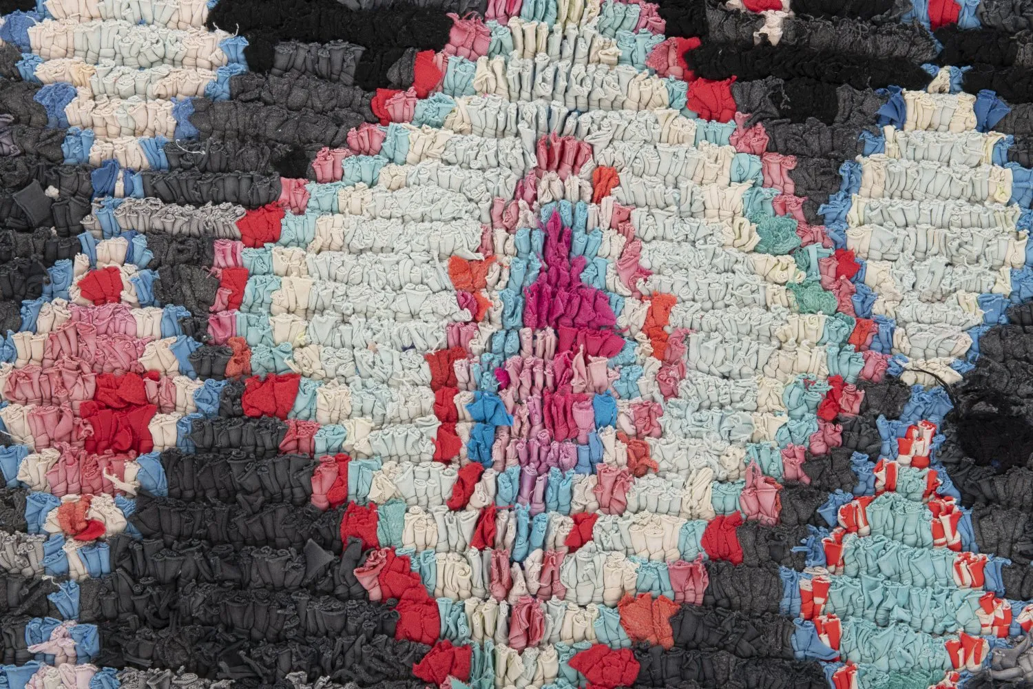 Tapete Berbere Marroquino Boucherouite 310 x 130 cm