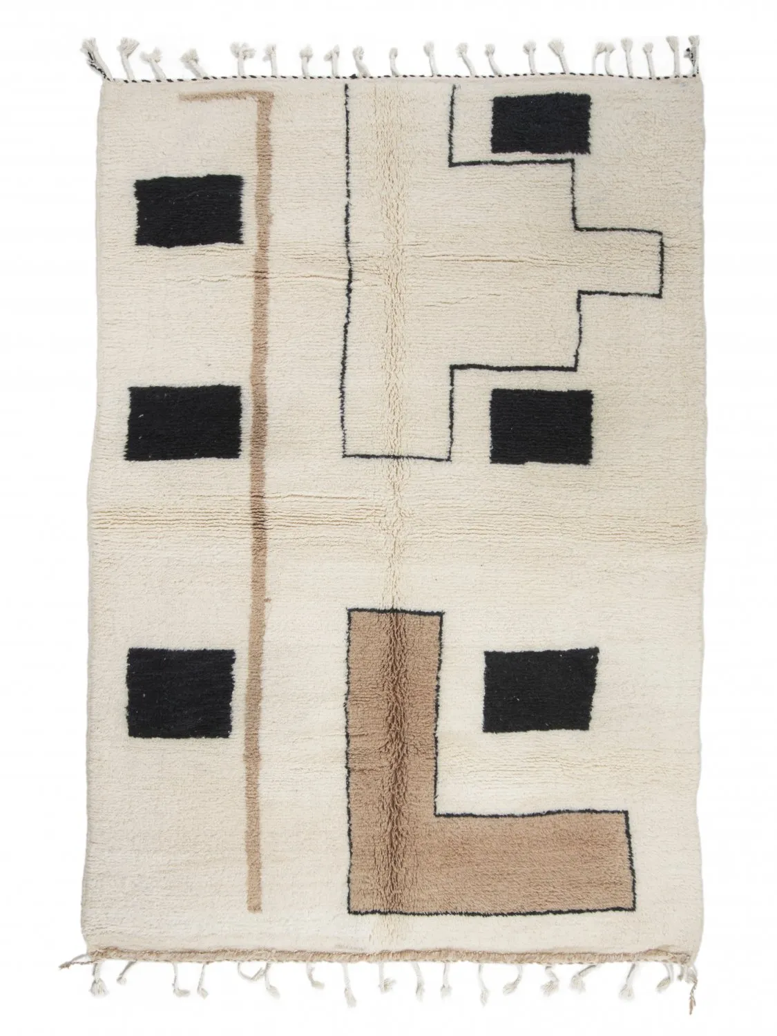 Tapete Kilim Marroquino Azilal 310 x 210 cm