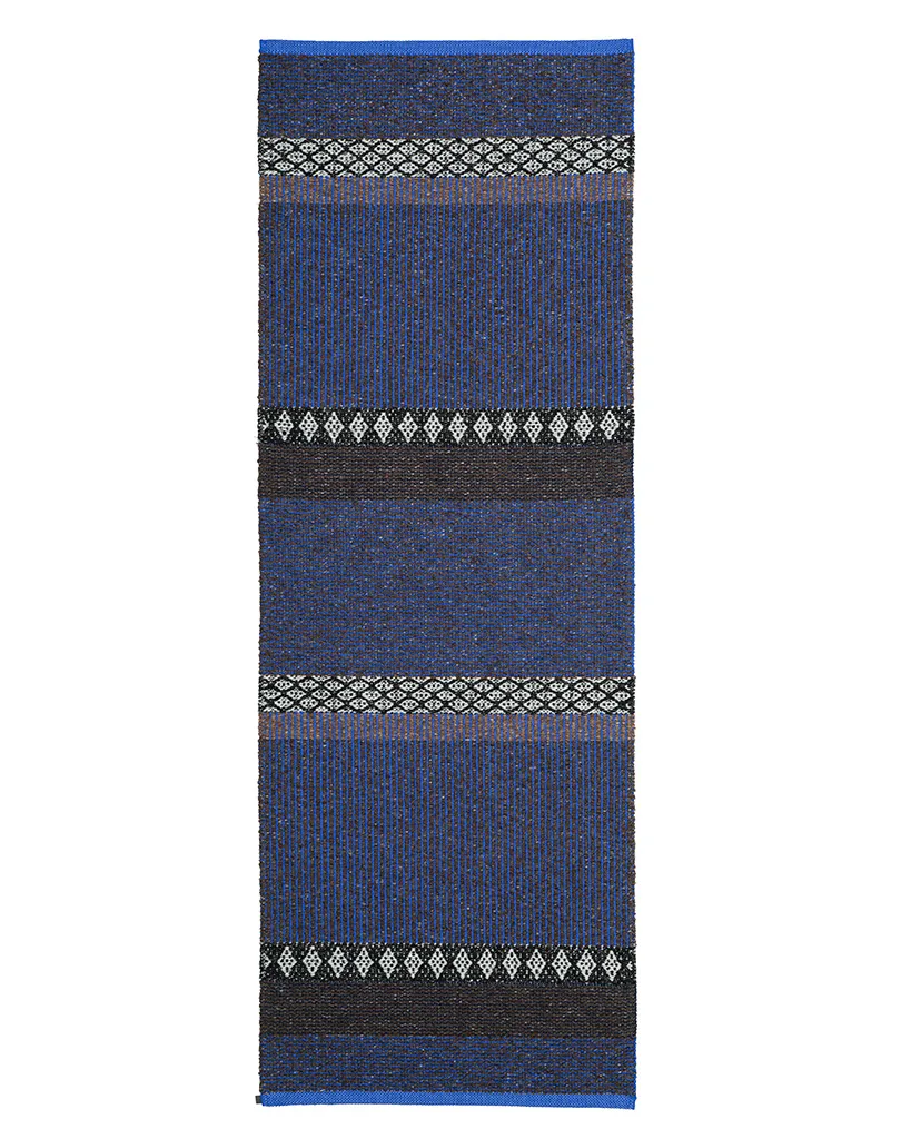 Tapetes de Plástico e Fio - Horredsmattan Forest Mix (azul)